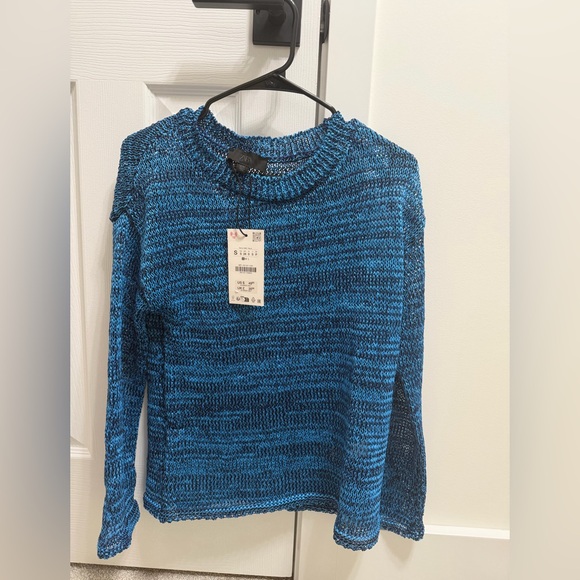 Zara Ribbon trim Knit Sweater - Picture 5 of 7